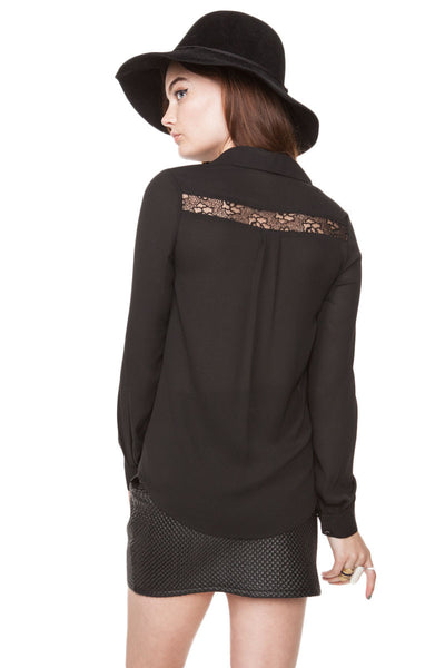 Lace Accent Top