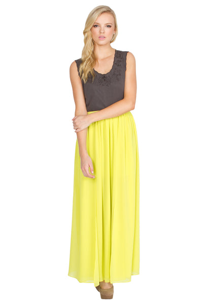 Easy Stroll Maxi Skirt